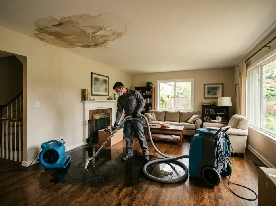 attic-pipe-burst-ceiling-drip-008 — frequently asked questions, Water Damage Restoration & Carpet Care in Village Green-Gree…